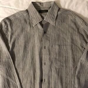 Joseph Abboud Long-Sleeve Button-Front